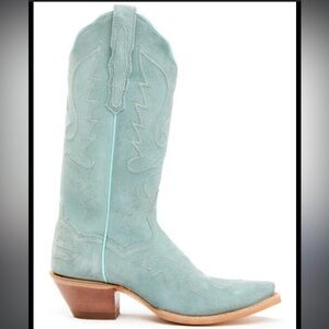 NEW DAN POST WOMEN'S SUEDE WESTERN BOOTS - SNIP TOE